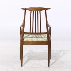 Kipp Stewart Kipp Stewart for Directional Mid Century Walnut Dining Chairs Set of 6 - 4106125