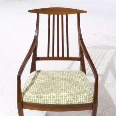 Kipp Stewart Kipp Stewart for Directional Mid Century Walnut Dining Chairs Set of 6 - 4106126