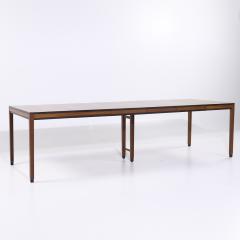 Kipp Stewart Kipp Stewart for Directional Style Walnut Parsons Expanding Table with 4 Leaves - 4137153