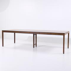 Kipp Stewart Kipp Stewart for Directional Style Walnut Parsons Expanding Table with 4 Leaves - 4137155