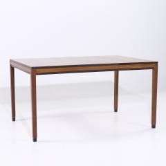 Kipp Stewart Kipp Stewart for Directional Style Walnut Parsons Expanding Table with 4 Leaves - 4137157