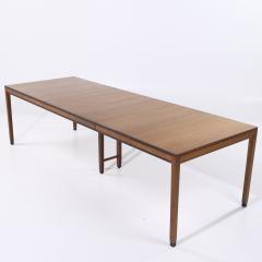 Kipp Stewart Kipp Stewart for Directional Style Walnut Parsons Expanding Table with 4 Leaves - 4137159
