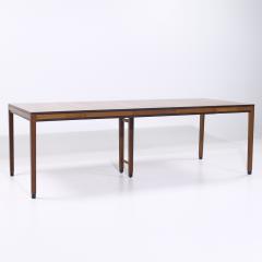 Kipp Stewart Kipp Stewart for Directional Style Walnut Parsons Expanding Table with 4 Leaves - 4137160