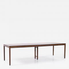 Kipp Stewart Kipp Stewart for Directional Style Walnut Parsons Expanding Table with 4 Leaves - 4137479
