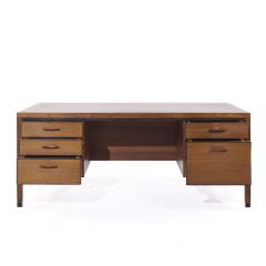 Kipp Stewart Kipp Stewart for Directional by Calvin Mid Century Walnut Executive Desk - 3968408