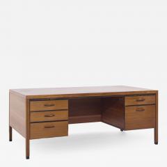 Kipp Stewart Kipp Stewart for Directional by Calvin Mid Century Walnut Executive Desk - 3969315