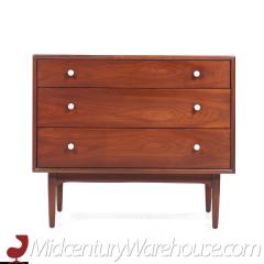 Kipp Stewart Kipp Stewart for Drexel Declaration Mid Century Walnut 3 Drawer Dresser - 3684671