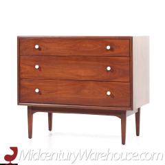 Kipp Stewart Kipp Stewart for Drexel Declaration Mid Century Walnut 3 Drawer Dresser - 3684672