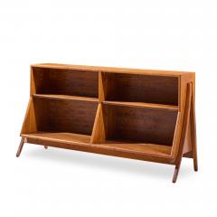 Kipp Stewart Kipp Stewart for Drexel Declaration Mid Century Walnut Bookcase Shelf - 4497201