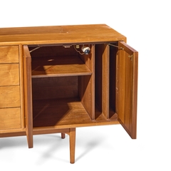 Kipp Stewart Kipp Stewart for Drexel Declaration Mid Century Walnut Credenza - 4759875