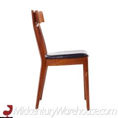 Kipp Stewart Kipp Stewart for Drexel Declaration Mid Century Walnut Dining Chairs Set of 8 - 3684733