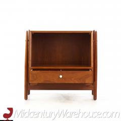 Kipp Stewart Kipp Stewart for Drexel Declaration Mid Century Walnut Floating Nightstand - 3688663