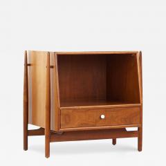 Kipp Stewart Kipp Stewart for Drexel Declaration Mid Century Walnut Floating Nightstand - 3690475