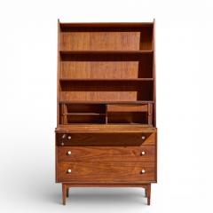 Kipp Stewart Kipp Stewart for Drexel Declaration Mid Century Walnut Secretary Desk - 4470100