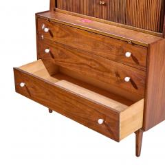 Kipp Stewart Kipp Stewart for Drexel Declaration Mid Century Walnut Secretary Desk - 4470102