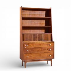 Kipp Stewart Kipp Stewart for Drexel Declaration Mid Century Walnut Secretary Desk - 4470139
