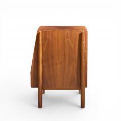 Kipp Stewart Kipp Stewart for Drexel Declaration Midcentury Walnut Floating Nightstand Pair - 4592028