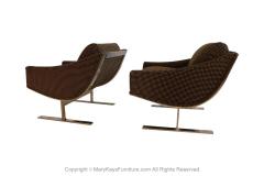 Kipp Stewart Mid Century Kipp Stewart Arc Lounge Chairs for Directional - 2990197