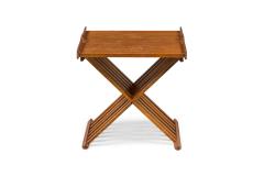 Kipp Stewart Pair of Stewart MacDougall Kipp Stewart for Drexel Campaign Folding Tables - 4274310