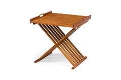 Kipp Stewart Pair of Stewart MacDougall Kipp Stewart for Drexel Campaign Folding Tables - 4274311