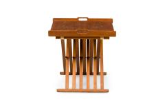 Kipp Stewart Pair of Stewart MacDougall Kipp Stewart for Drexel Campaign Folding Tables - 4274312