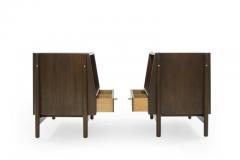 Kipp Stewart Pair of Walnut End Tables by Kipp Stewart 1950s - 1173621