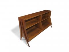 Kipp Stewart Stewart MacDougall Mid century Kipp Stewart for Drexel Declaration Walnut Bookcase - 4592700