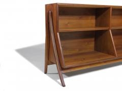 Kipp Stewart Stewart MacDougall Mid century Kipp Stewart for Drexel Declaration Walnut Bookcase - 4592702
