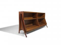 Kipp Stewart Stewart MacDougall Mid century Kipp Stewart for Drexel Declaration Walnut Bookcase - 4592790
