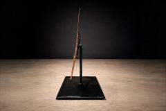 Kirdi Forged Iron Currency Sculptural Tribal Blade West Central Cameroon - 4525280