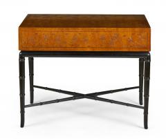 Kittinger Company Hollywood Regency Faux Bamboo Dandelion Design End Table - 4655470
