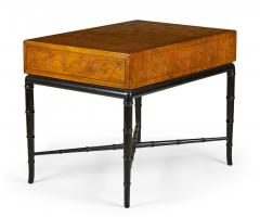 Kittinger Company Hollywood Regency Faux Bamboo Dandelion Design End Table - 4655471