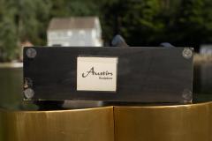 Klara Sever Klara Sever for Austin Productions Gunmetal Plaster on Black Base Menorah - 4309054
