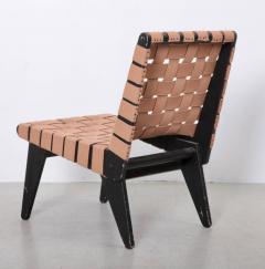 Klaus Grabe Rare Large Klaus Grabe Lounge Chair in Black and Beige - 533146