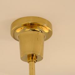 Klaus Michalik Nordic Modern Bau 950 507 Chandelier Brass Glass Klaus Michalik Orno 1980s - 4588047