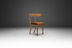 Klismos Inspired Oak Chair with Upholstered Seat Denmark ca 1900 - 4411072