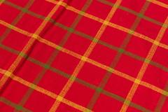 Knoll Associates Mid Century American Red Plaid Upholstered Platform Daybed - 4650304