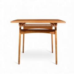 Knud Andersen for JCA Jensen Mid Century Danish Teak Hidden Leaf Dining Table - 4436959