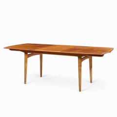 Knud Andersen for JCA Jensen Mid Century Danish Teak Hidden Leaf Dining Table - 4436966