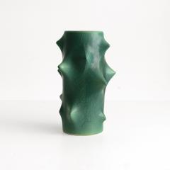 Knud Basse KNUD BASSE FOR MICHAEL ANDERSEN SON ROSE THORN VASE SINGLE GREEN  - 1939333