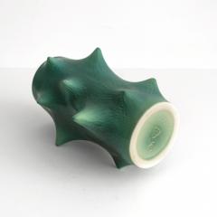 Knud Basse KNUD BASSE FOR MICHAEL ANDERSEN SON ROSE THORN VASE SINGLE GREEN  - 1939335