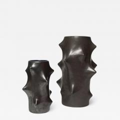 Knud Basse ROSE THORN VASES BLACK BY KNUD BASSE FOR MICHAEL ANDERSEN SON - 843674