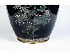 Kodenji Hayashi A Monumental Japanese Cloisonne Enamel Vase Attributed to Hayashi Kodenji - 3371346