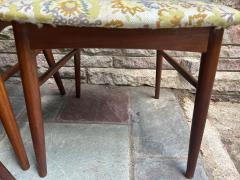Koefoeds Hornslet Fantastic Set 6 Koefoed Hornslet Teak Ladder Back Dining Chairs - 4696965