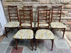 Koefoeds Hornslet Fantastic Set 6 Koefoed Hornslet Teak Ladder Back Dining Chairs - 4696992