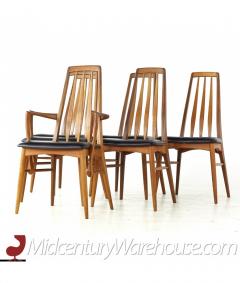 Koefoeds Hornslet Koefoeds Hornslet Eva Mid Century Teak Dining Chairs Set of 6 - 3079034