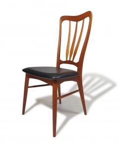 Koefoeds Hornslet Niels Koefoed Ingrid Teak Danish Dining Chairs Set of 8 Restored - 3996203