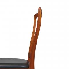 Koefoeds Hornslet Niels Koefoed Ingrid Teak Danish Dining Chairs Set of 8 Restored - 3996205