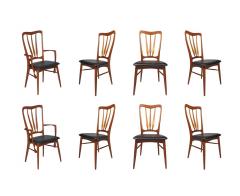 Koefoeds Hornslet Niels Koefoed Ingrid Teak Danish Dining Chairs Set of 8 Restored - 3996207