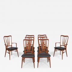 Koefoeds Hornslet Niels Koefoed Ingrid Teak Danish Dining Chairs Set of 8 Restored - 4000470